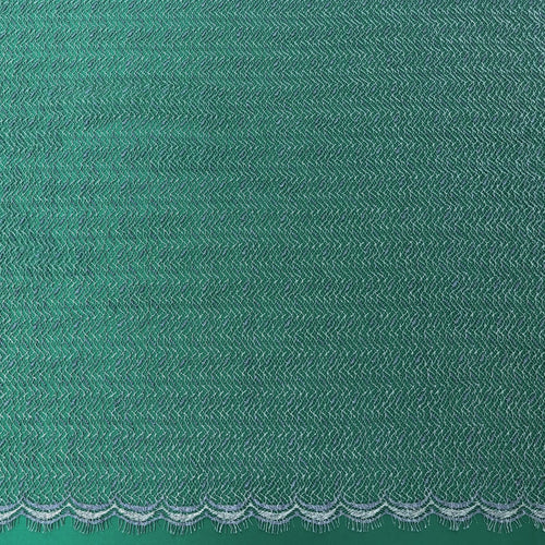 Green métallique French lace-5m