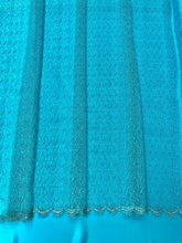 Load image into Gallery viewer, Turquoise métallique French lace-5m